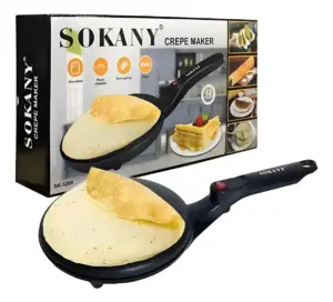 Sarten Maquina Wafles Crepes Sokany