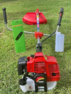Set x2 Guadaña motorizada para limpieza de terrenos y maleza densa - Elimina vegetación alta rápidamente