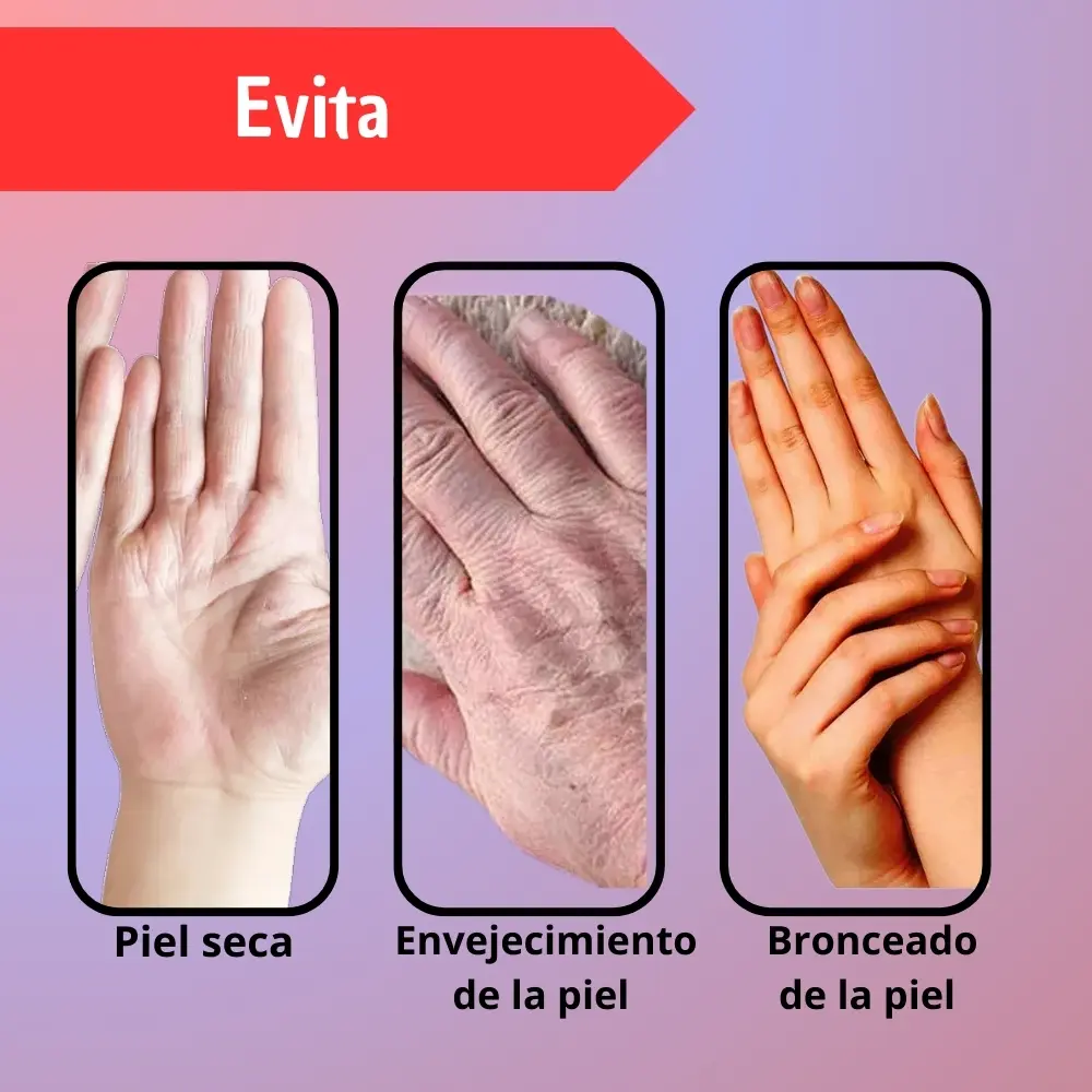 Set de guantes anti UV color negro con dedos descubiertos, diseño ergonómico para proteger las manos de la radiación ultravioleta durante el secado de uñas en lámpara.