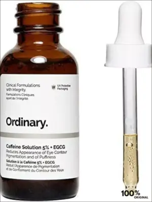 Set x2 The Ordinary Caffeine Solution 5% EGCG Sérum para Contorno de Ojos - Reduce visiblemente las bolsas y ojeras