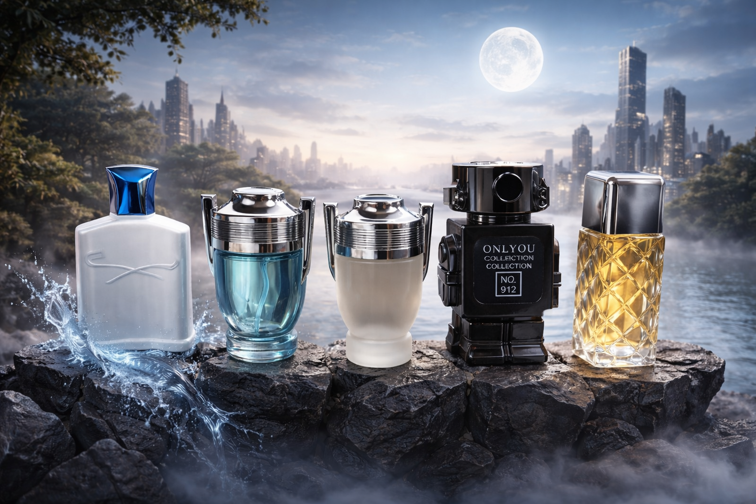 Mini perfume masculino portátil en frasco compacto - Disfrutas de variedad aromática y viajas ligero - Imagen 3