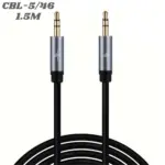 Cable Auxiliar 1X1 Estereo Plug 3.5 1.5M