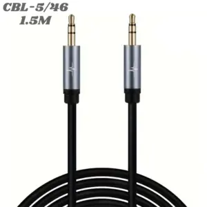 Cable Auxiliar 1X1 Estereo Plug 3.5 1.5M