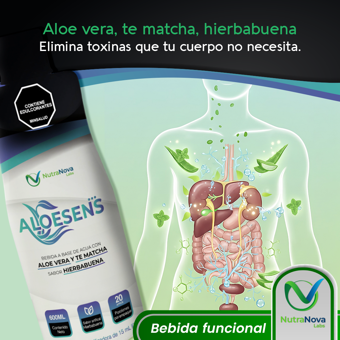 Aloesens Nutranova Bebida Funcional - Imagen 2