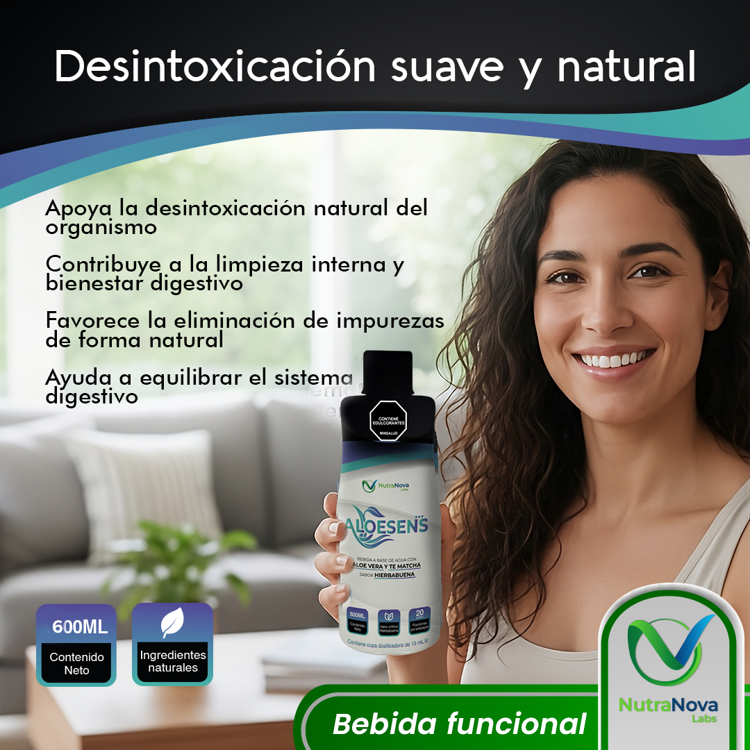 Aloesens Nutranova Bebida Funcional - Imagen 3