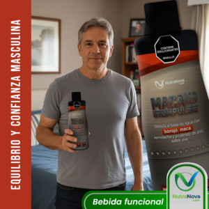 Set x2 Maca Ironpulse con Borojó y Zinc líquido - Aumenta tu energía y vitalidad masculina diariamente