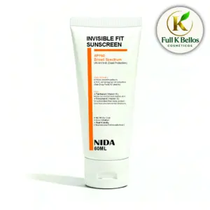 Protector Solar Facial Nida Invisible Fit Serum SPF50+ - Protege tu piel diariamente sin dejar residuos grasos
