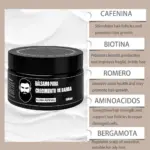 Bálsamo para Crecimiento de Barba Apolo 20% Set x2 - Estimula los folículos y aumenta la densidad capilar