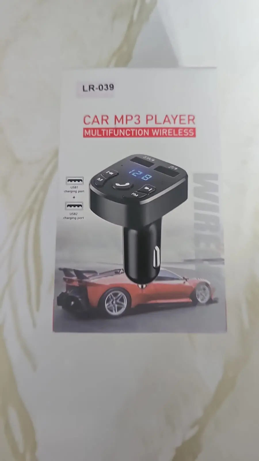 Set x2 Transmisor FM Bluetooth para carro con manos libres y doble USB - Actualiza el sonido de tu vehículo y carga tus dispositivos