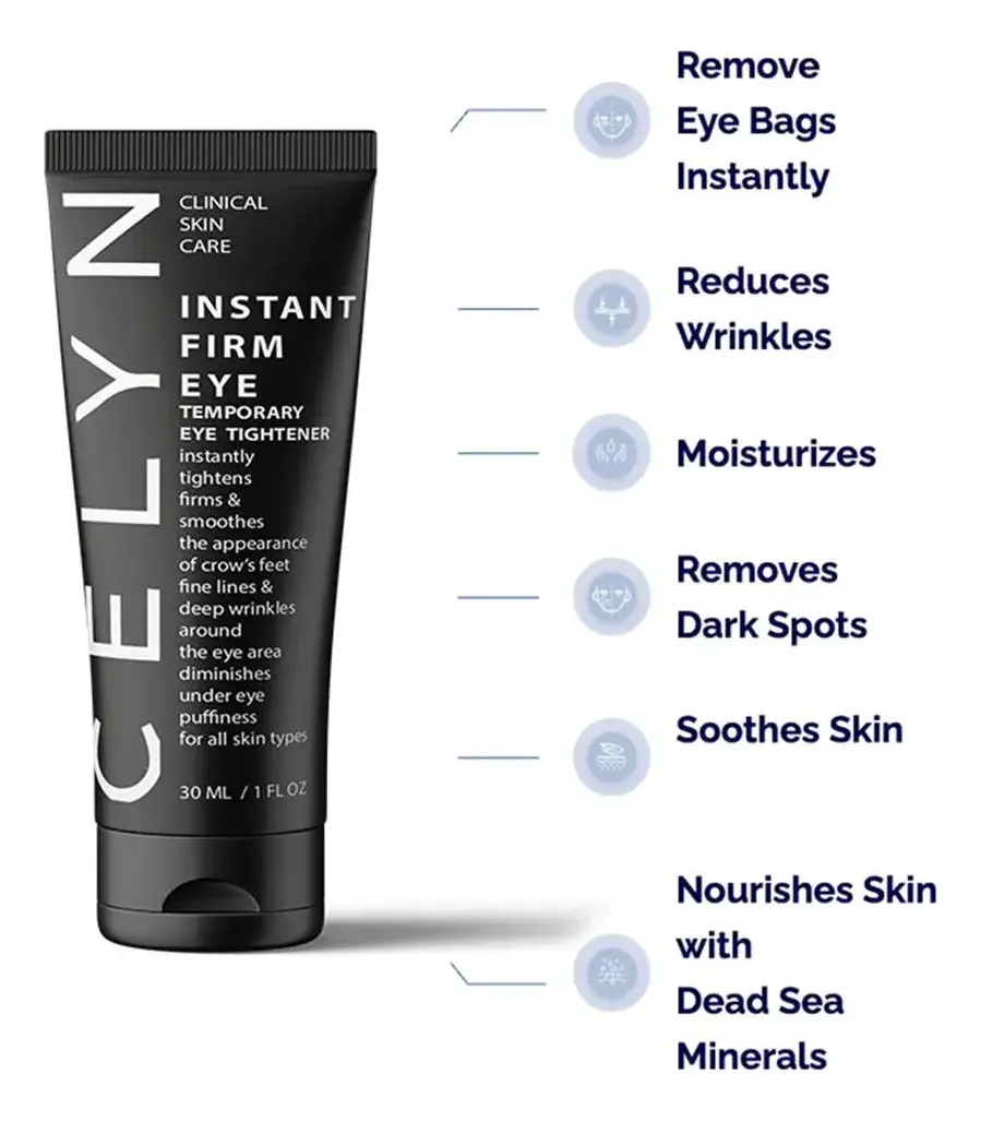 Set x2 Celyn Crema Reafirmante Contorno de Ojos - Atenúa bolsas y ojeras en tres minutos - Imagen 3