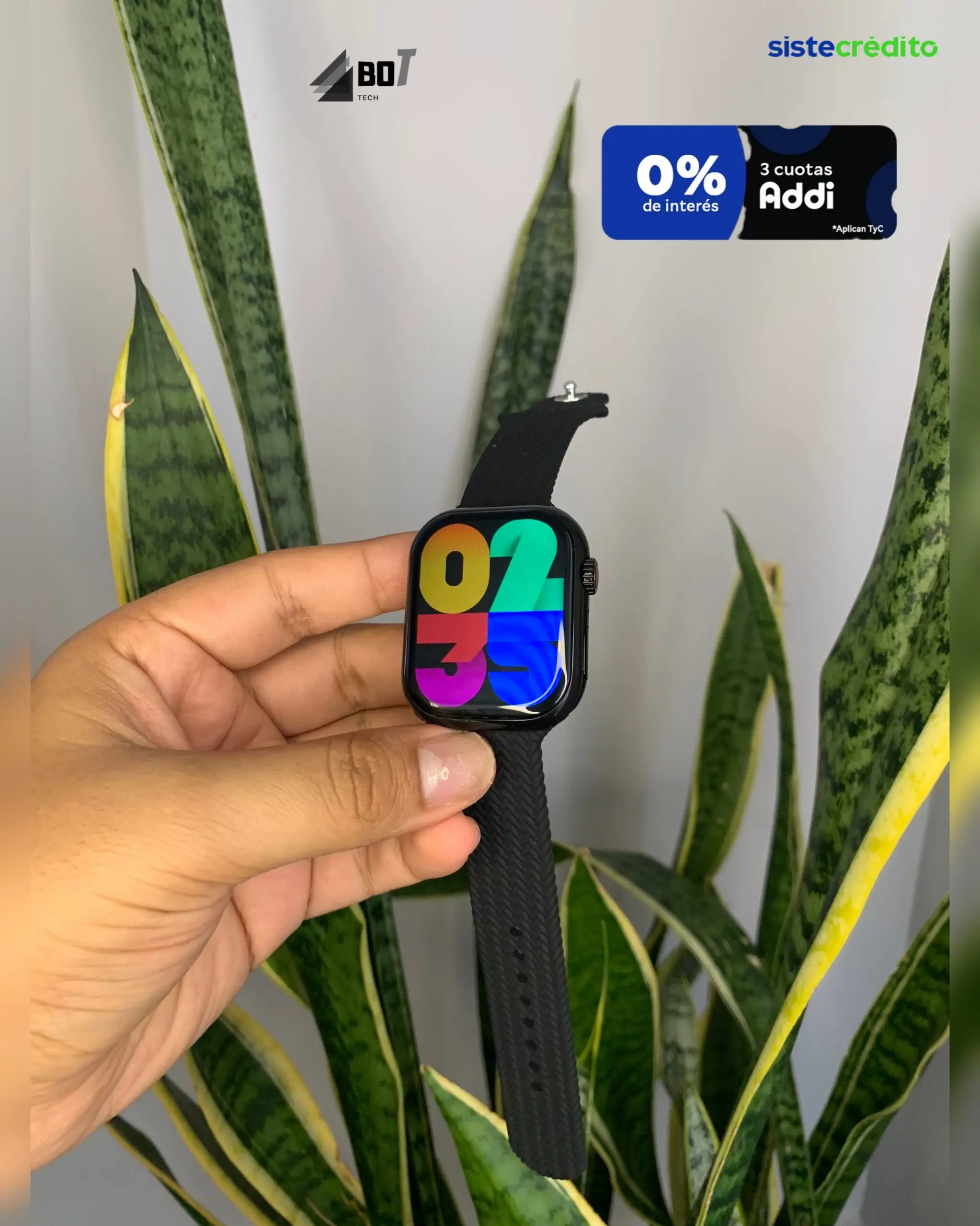 Smartwatch Serie 10 AMOLED con llamadas NFC y monitor deportivo - Gestionas tus notificaciones y entrenamientos cotidianos sin usar el teléfono