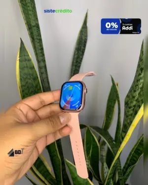 Smartwatch Serie 10 AMOLED con llamadas NFC y monitor deportivo - Gestionas tus notificaciones y entrenamientos cotidianos sin usar el teléfono