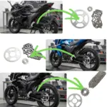 Kit Arrastre Completo Oem Moto Gixxer150 - Imagen 4