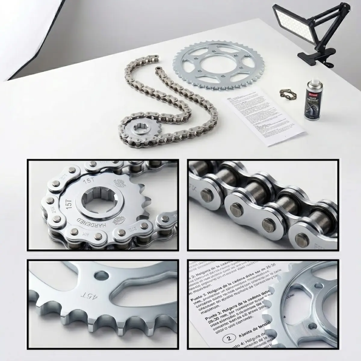 Kit Arrastre Completo Oem Moto Gixxer150