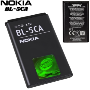 Bateria recargable Nokia BL-5CA 800 mAh de repuesto - recuperas la autonomía de tu teléfono móvil