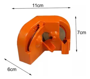 Afilador de brocas manual compacto para rectificado de precisión - Recupera el filo exacto en segundos sin complicaciones