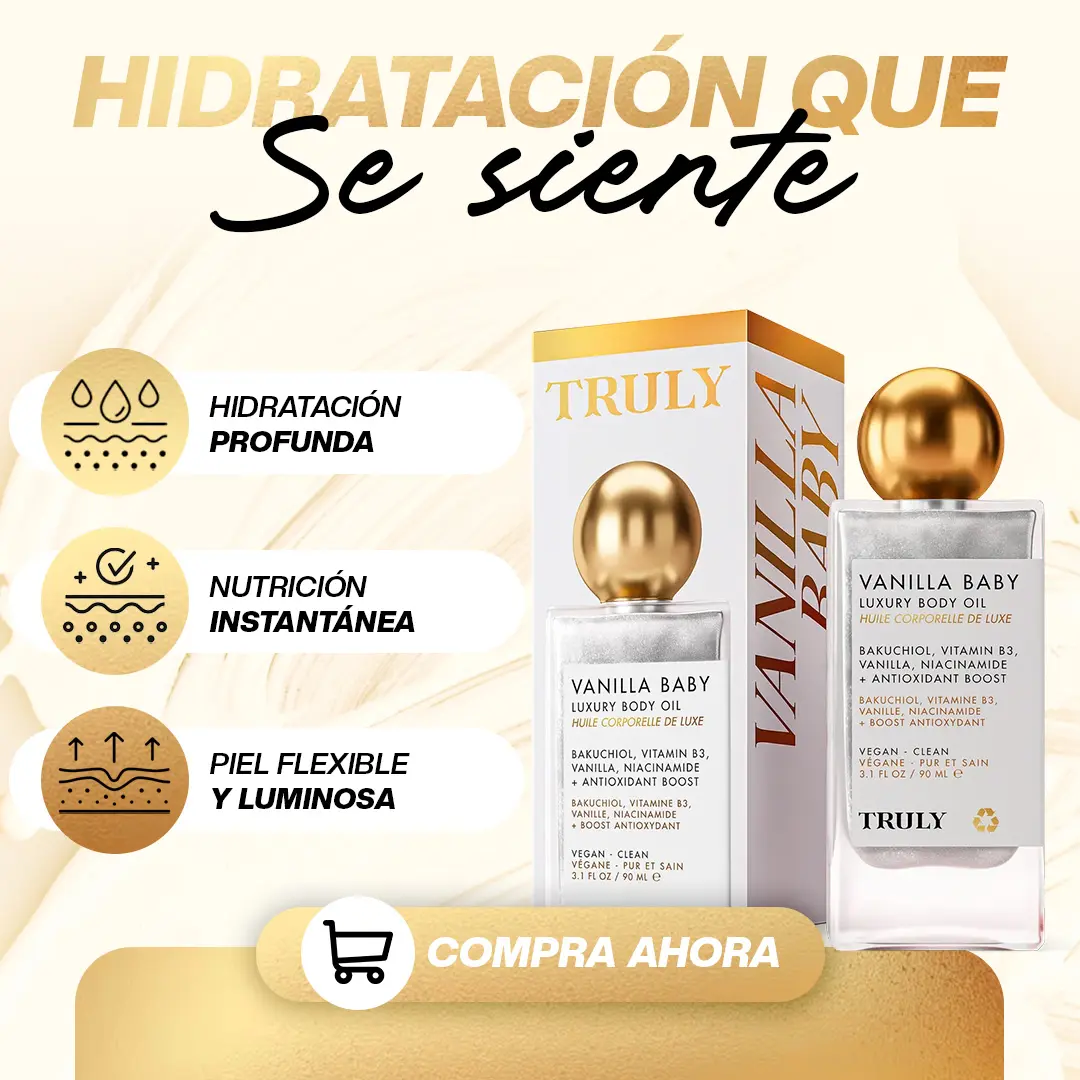 Crema Corporal Truly Vanilla Baby con Bakuchiol y Niacinamida - nutre tu piel profundamente - Imagen 6