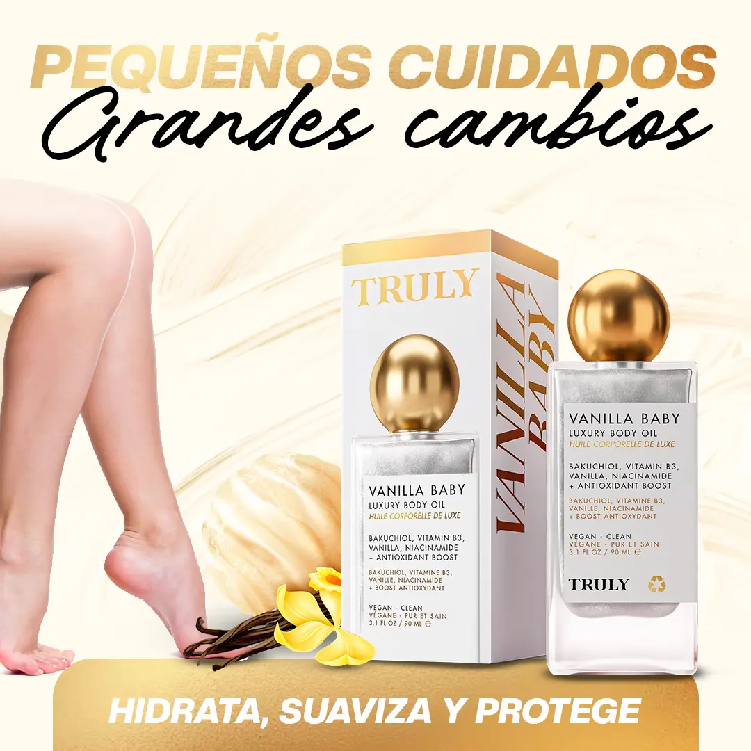 Crema Corporal Truly Vanilla Baby con Bakuchiol y Niacinamida - nutre tu piel profundamente - Imagen 2