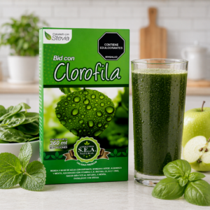 Set x2 Bebida con Clorofila y Espinaca - Revitaliza tu cuerpo con vitaminas esenciales