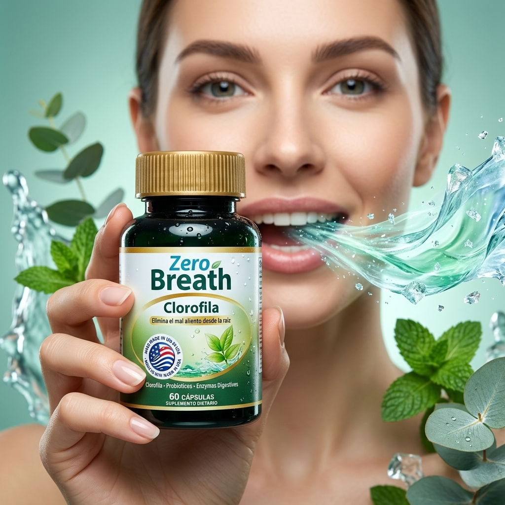 Set x2 Suplemento de clorofila y probióticos en cápsulas para la halitosis - Elimina el mal aliento desde la raíz y neutraliza la digestión pesada - Imagen 2