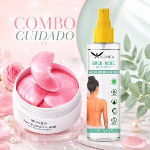 Combo Skincare Tratamiento Espalda y Parches Hidratantes - Hidrata tu piel y revitaliza tu mirada