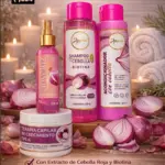 Kit Crecimiento Capilar con Cebolla Romero y Biotina - Revitaliza tu cabello desde la raíz