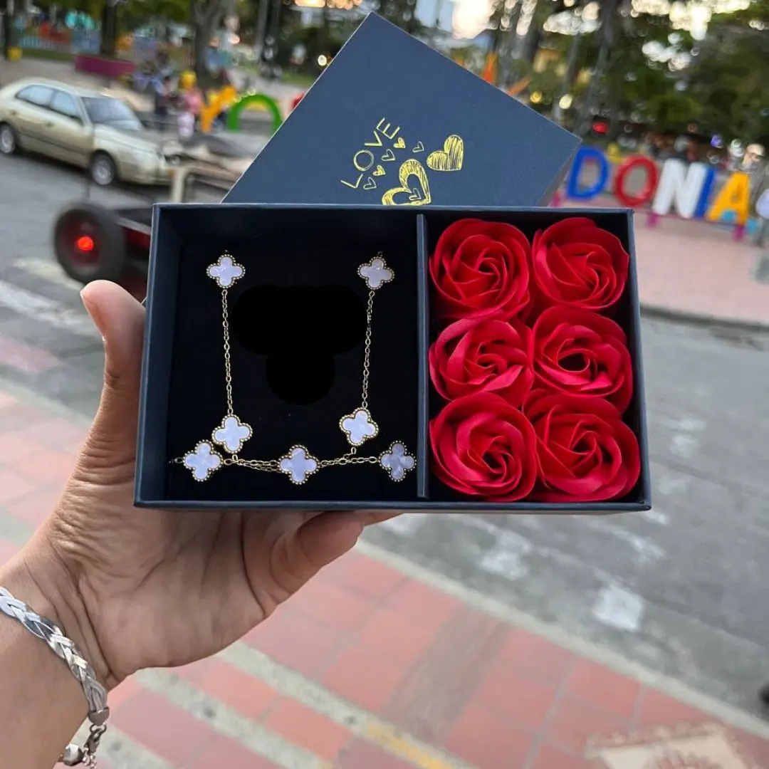 Combo Van Cleef + Caja 6 Rosas - Imagen 5