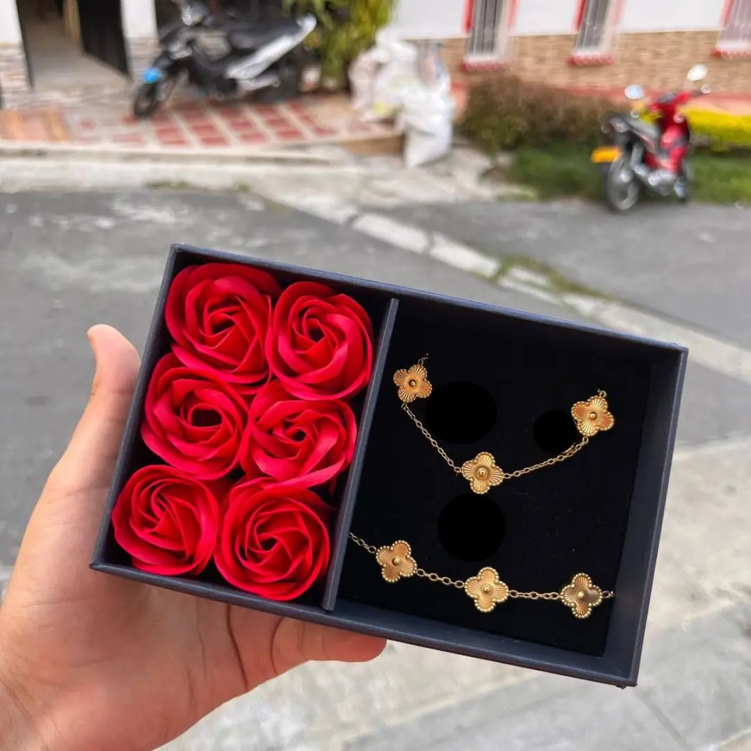Combo Van Cleef + Caja 6 Rosas - Imagen 2