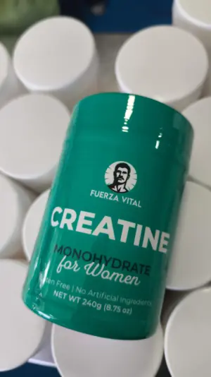 Set x2 Creatina Monohidratada en Polvo para Mujer - Aumenta tu energía muscular y acelera la recuperación