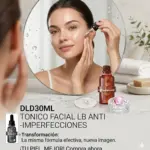 Tónico Facial Anti-Imperfecciones con Efecto Glow - Mejora la apariencia de tu piel y consigue un rostro uniforme - Imagen 3