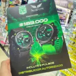 Reloj Cronógrafo Atlético Nacional Kairos Edición Especial - Demuestra tu pasión verdolaga todos los días