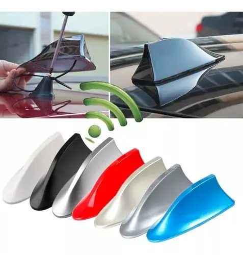 Antena Aleta Tiburón para Radio de Carro con Diseño Aerodinámico - Mejora la estética y protege la base de tu vehículo contra la intemperie - Imagen 2
