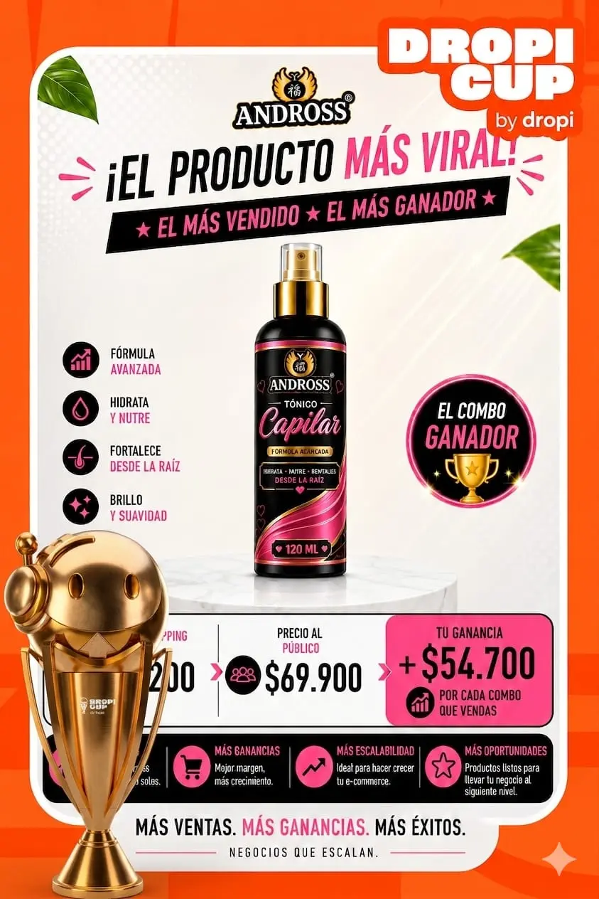 Set x2 Tónico Capilar Nutritivo 120 ml - Fortalece la raíz y previene la caída del cabello