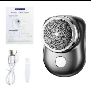 Set x2 Mini Afeitadora Eléctrica Portátil Recargable USB - Logras un afeitado al ras en cualquier lugar sin irritación