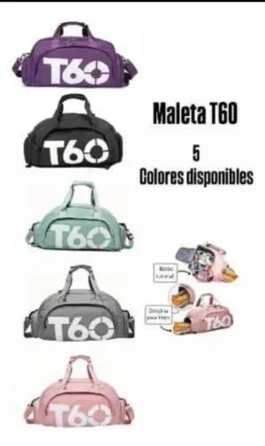 Maleta morral deportiva de gran capacidad con compartimento para calzado - Organiza tu equipaje diario para entrenamientos y viajes cortos