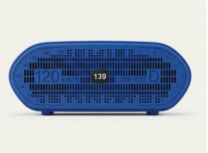 Set x2 Parlante Mini Bluetooth Portátil con Radio AM FM - Disfruta sonido claro y sin cables en tu escritorio