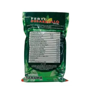 Set x2 Fertilizante agrícola en polvo Fertidesarrollo para suelo - Estimula el crecimiento vigoroso y mejora la cosecha