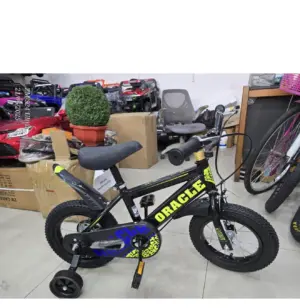 Bicicleta infantil Rin 12 con estabilizadores - Desarrolla el equilibrio y la confianza