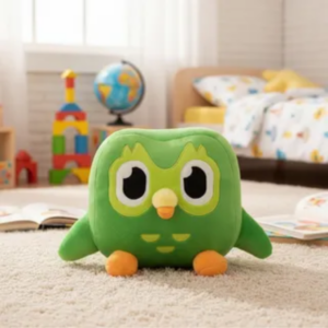Peluche Duolingo Buho Verde