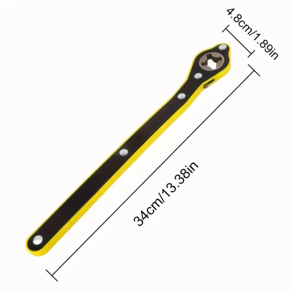 Set x2 Llave rachet para gato tijera automotriz con trinquete - Levanta tu vehículo sin esfuerzo en emergencias viales - Imagen 6