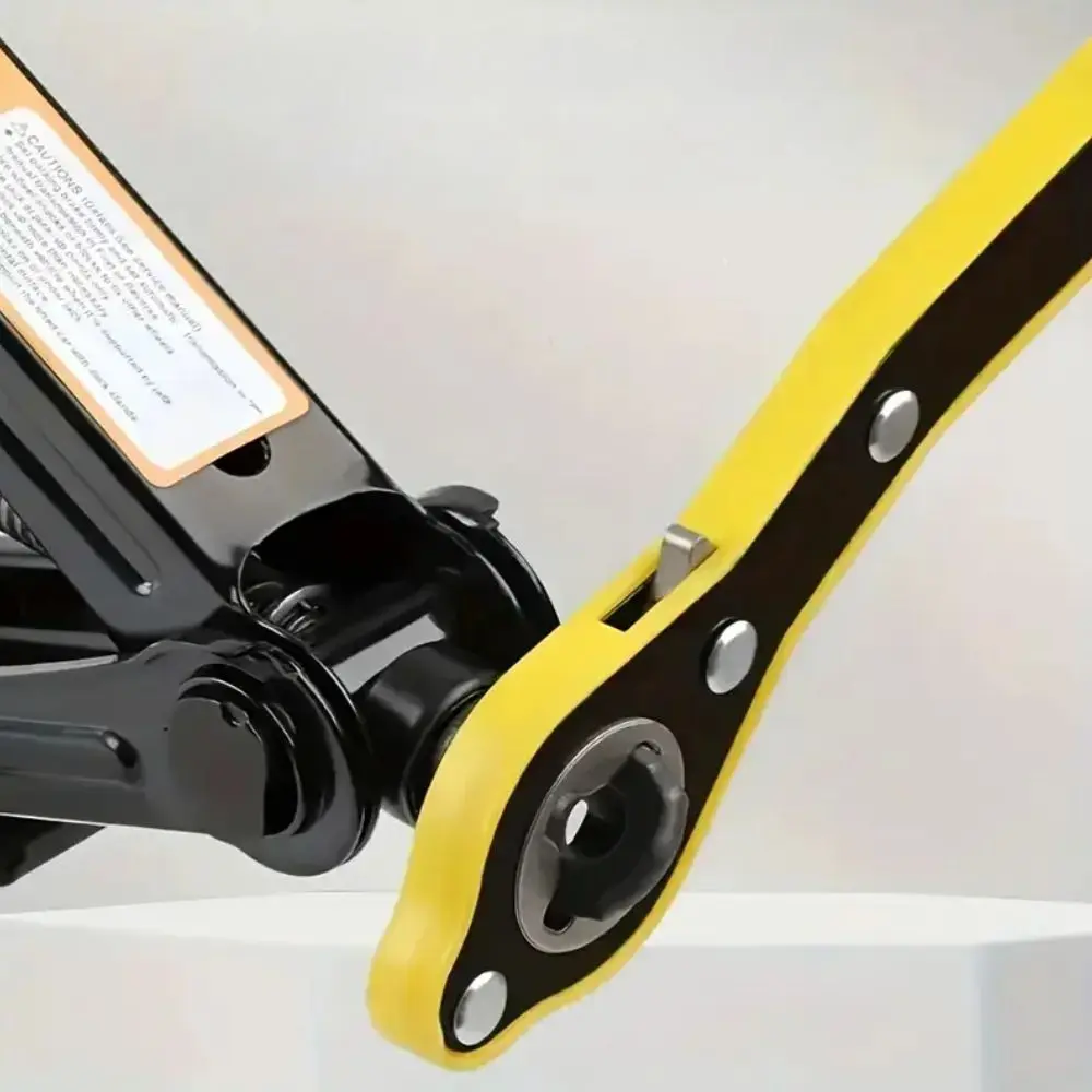Set x2 Llave rachet para gato tijera automotriz con trinquete - Levanta tu vehículo sin esfuerzo en emergencias viales - Imagen 4