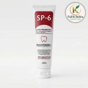 Set x2 Pasta dental con probióticos y blanqueamiento 120 ml - fortalece la microbiota oral y remueve manchas