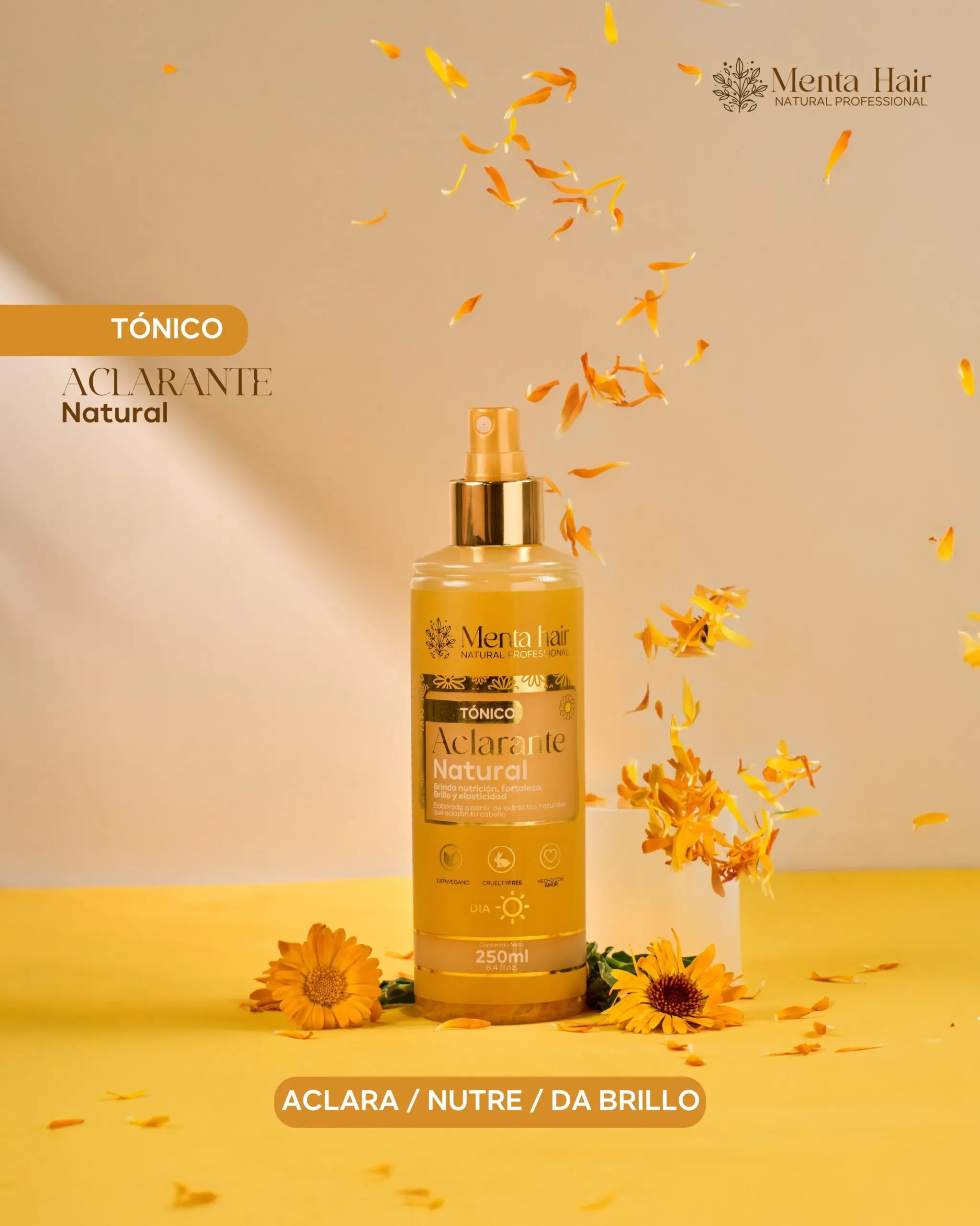 Tónico Aclarante Capilar Natural Light Lumina 250 ml x2 - Aclara tu cabello progresivamente mientras devuelves el brillo natural