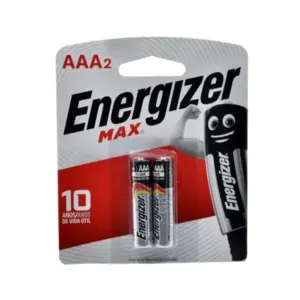 Pila Bateria Alkalina Aaa X2 Und Energiz