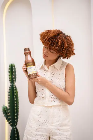 Shampoo Cremoso Chocotella para Rizos de 1 Litro - Define la melena y controla el frizz diariamente
