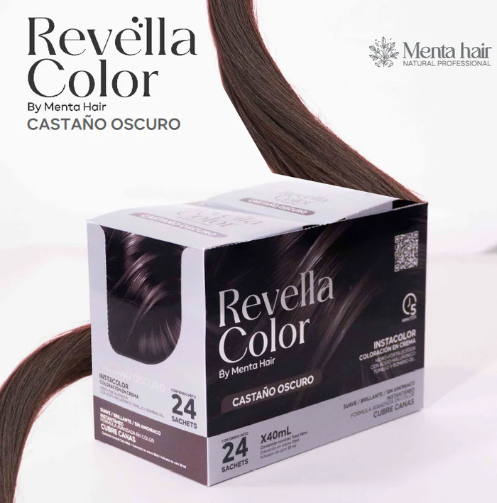 Revella Color Castaño Oscuro X40Ml