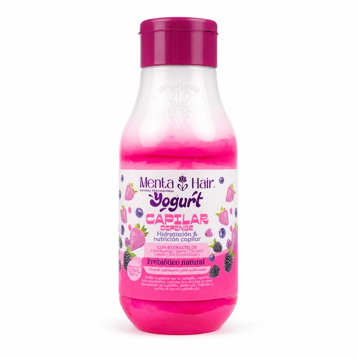 Tratamiento Yogurt Capilar Hidratante con Probióticos 550 ml - Revitaliza y nutre profundamente el cabello seco