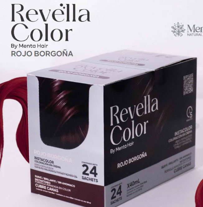 Revella Color Rojo Borgoña X40Ml