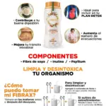 Fibra de Soya con Psyllium e Inulina 400g - Mejora tu digestion y reduce la inflamacion abdominal - Imagen 6