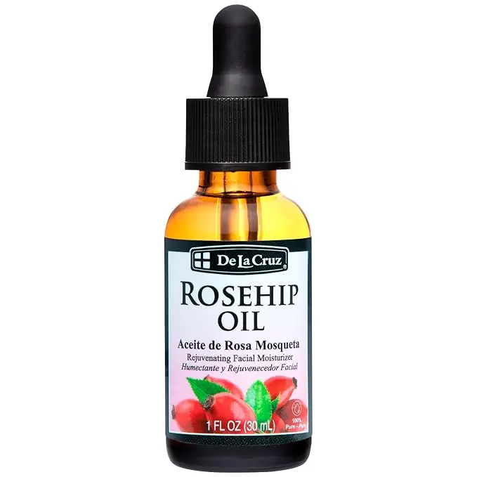 Aceite de Rosa Mosqueta De La Cruz puro - suaviza cicatrices y renueva la apariencia de tu piel